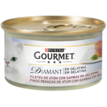 Gourmet Diamant Atum com Gambas em Gelatina 85gr